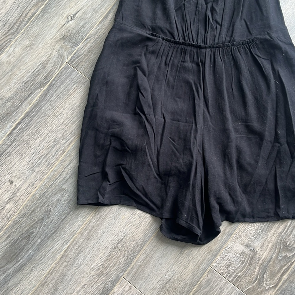 OAK + FORT Black Romper - Picture 3 of 4